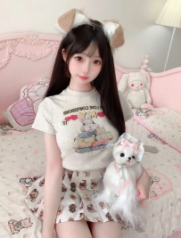 蕊蕊 158cm D+奶 44kg 20歲 顏值外貌 童顏巨乳學生妹