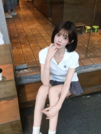 高雄推薦白皙短髮小正妹 還在叛逆期，配合度高、音好甜、穴奶粉粉，好推倒！前戲很厲